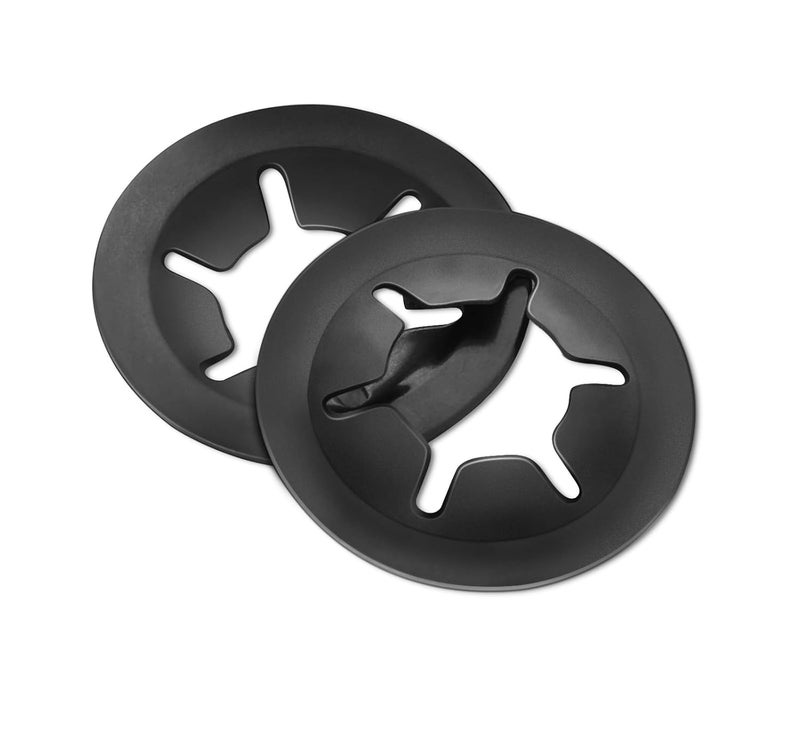 OUSCHR M10 Internal Tooth Star Lock Washers, Quick Speed Locking Washers, Steel Black Finish Push on Locking Washer, Speed Retaining Clips Fasteners, 50 PCS - Image 1